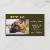 Carte De Visite Chatte chien chat animal sitter animal toiletteur (Devant)
