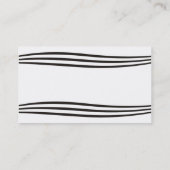 carte de visite chaud de boulanger de chef de (Dos)