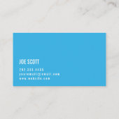 Carte De Visite Chauffage & Climatisation, Refroidissement, Répara (Dos)