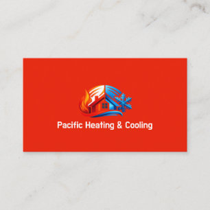 Carte de visite Chauffage et Climatisation HVAC 