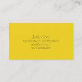 Carte De Visite Chauffage et refroidissement , Climatisation HVAC (Dos)