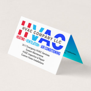 Carte De Visite Chauffage, ventilation, Climatisation - Cool HVAC