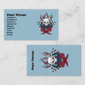 Carte De Visite Chauffeur de conducteur (Devant / Derrière)