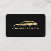 Carte De Visite Chauffeur Executive de Location de Voitures Modern (Devant)