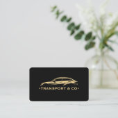Carte De Visite Chauffeur Executive de Location de Voitures Modern (Debout devant)