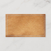 Carte De Visite Chauffeur Vintage (Dos)