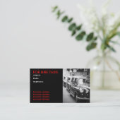 Carte De Visite Chauffeurs de taxi de Londres (Debout devant)