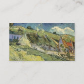 Carte De Visite Chaumières de Vincent van Gogh (Dos)
