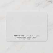 Carte De Visite Chaussures (Dos)