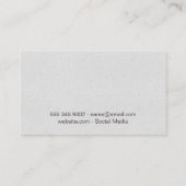 Carte De Visite Chaussures (Dos)