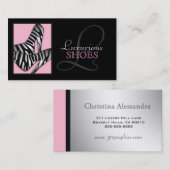 Carte De Visite chaussures 311-Luxurious (Devant / Derrière)
