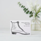 Carte De Visite Chaussures antiques (Debout devant)