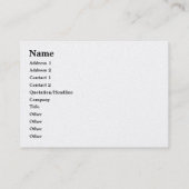 Carte De Visite Chaussures antiques (Dos)