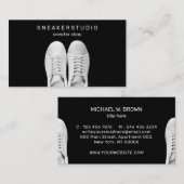 Carte De Visite Chaussures baskets Sport (Devant / Derrière)