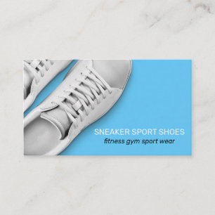 Carte De Visite Chaussures baskets Sport Gym Porter