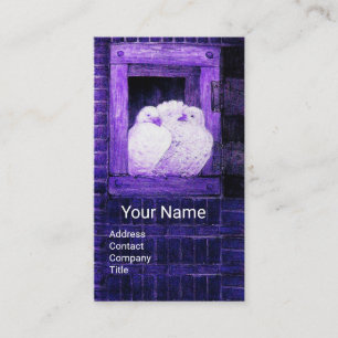 CARTE DE VISITE CHAUSSURES BLANCHES À LA FENÊTRE BLEUE