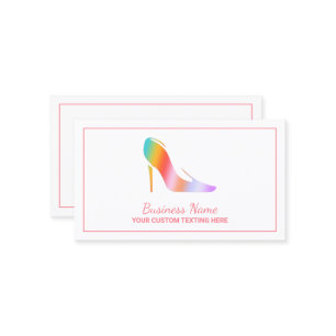 Carte De Visite Chaussures Boutique