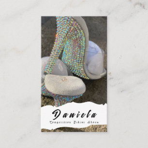 Carte De Visite Chaussures de compétition de fitness Crystal Bikin