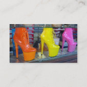 Carte De Visite Chaussures géniales (Dos)