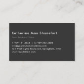 Carte De Visite Chaussures Mariage et chaussures nuptiales pour da (Dos)