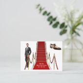 Carte de visite, chaussures pour hommes Cartes de  (Debout devant)