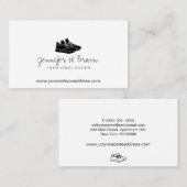 Carte De Visite Chaussures sport basket tendance (Devant / Derrière)