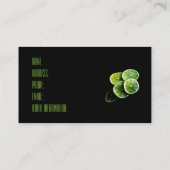 Carte De Visite Chaux de citron (Dos)