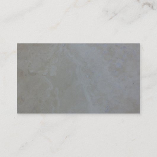 Carte De Visite Chaux de travertin (Dos)