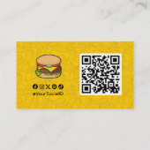 Carte De Visite Cheeseburger (Dos)
