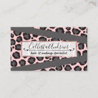 Cheetah Léopard rose Fille Chic