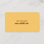 Carte De Visite Chef (Dos)