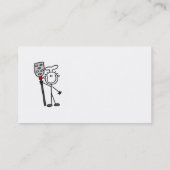 Carte De Visite Chef avec spatule (Dos)