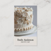 Carte De Visite Chef boulangerie moderne (Devant)