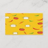 Carte De Visite Chef cuisine (Dos)