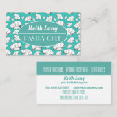 Carte De Visite Chef cuisinier boulanger ou pâtissier Chef profess (Devant / Derrière)