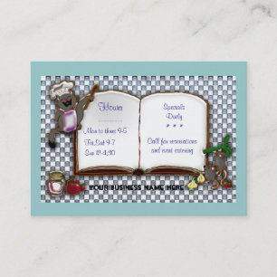 Carte De Visite chef de chat