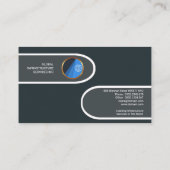 Carte De Visite Chef de marque global de conception d'étiquette (Dos)