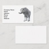 Carte De Visite Chef du pack Dire Wolf (Devant / Derrière)