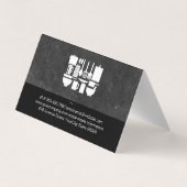 Carte De Visite Chef exécutif (Dos)