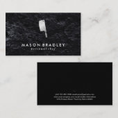 Carte De Visite Chef exécutif | Ardoise (Devant / Derrière)