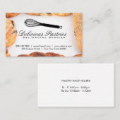 Carte De Visite Chef exécutif Whisk and Pastry (Devant / Derrière)