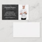 Carte De Visite Chef | Gestionnaire de restaurants | Restauration (Devant / Derrière)