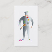 Carte De Visite Chef heureux (Dos)