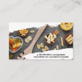 Carte De Visite Chef Knife | Cuillères avec Pastas (Dos)