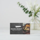Carte De Visite Chef Knife | Steak (Debout devant)