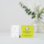 Carte De Visite Chef Knife | Toque (Debout devant)