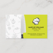 Carte De Visite Chef Knife | Toque (Devant)