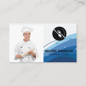 Carte De Visite Chef | Logo du restaurant (Devant)