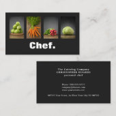 Carte De Visite Chef nutritionnel élégant et professionnel moderne (Devant / Derrière)