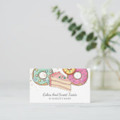 Carte De Visite Chef pâtisserie boulangerie (Debout devant)